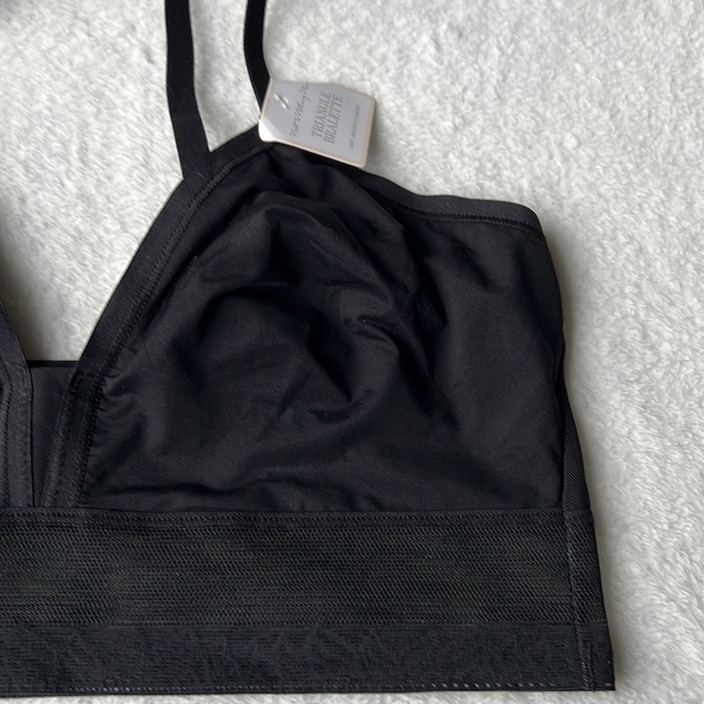 On Gossamer Next To Nothing Micro Triangle Bralette - Picture 4 of 10